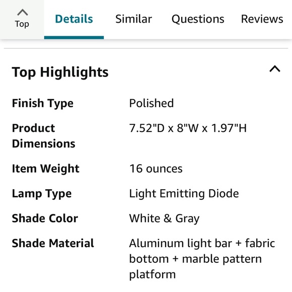 EZVALO Wireless Music Charger Lamp, NWT - Picture 6 of 9